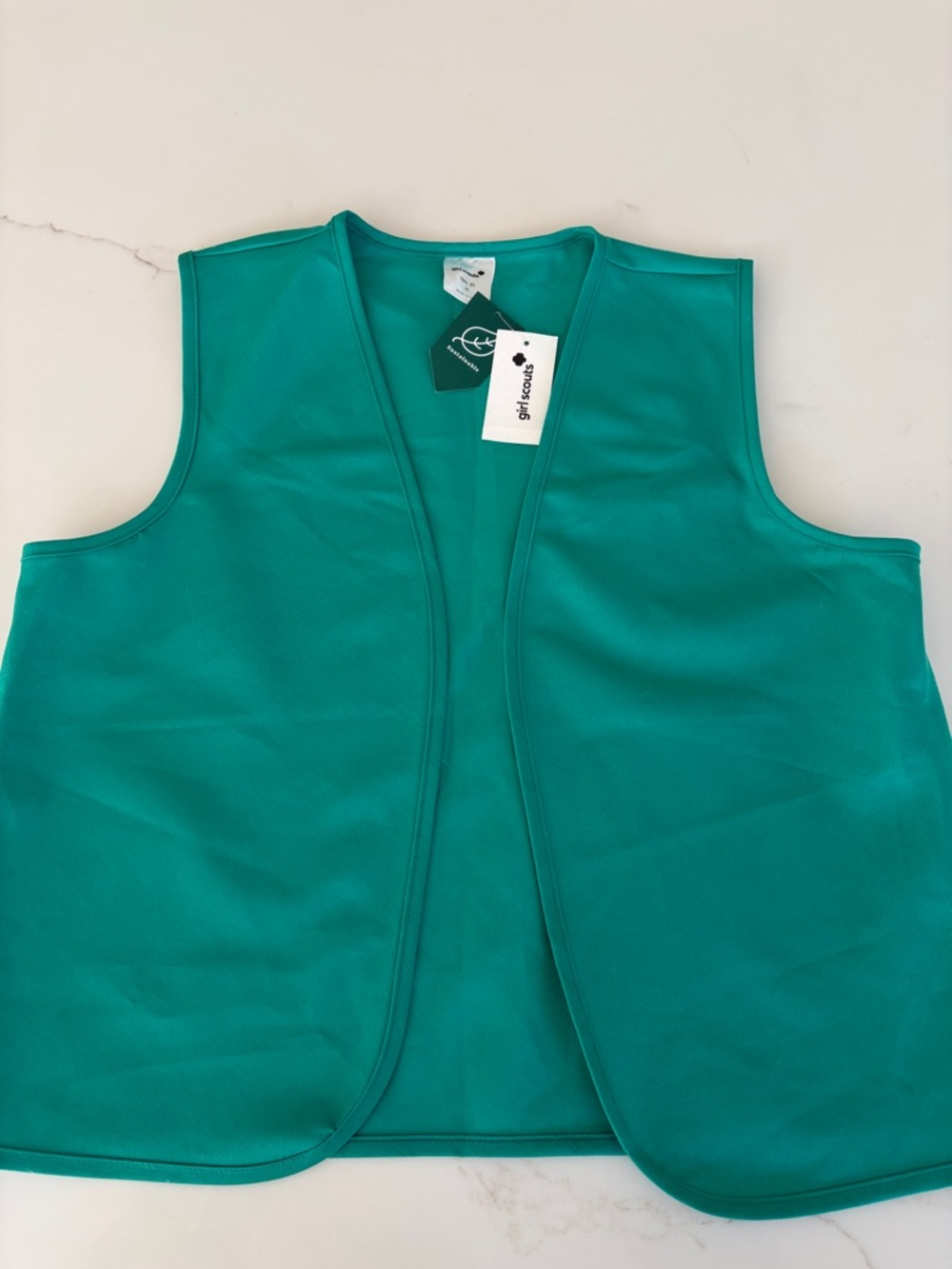 NWT Girl Scout Vest - XL 18